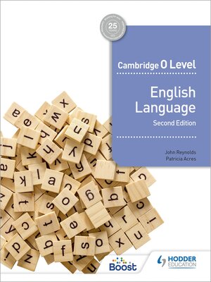 cover image of Cambridge O Level English Language